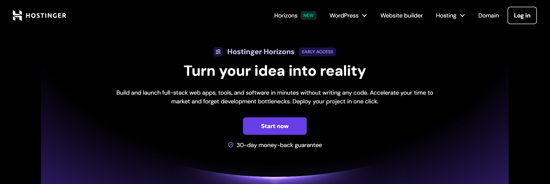 Hostinger Horizons